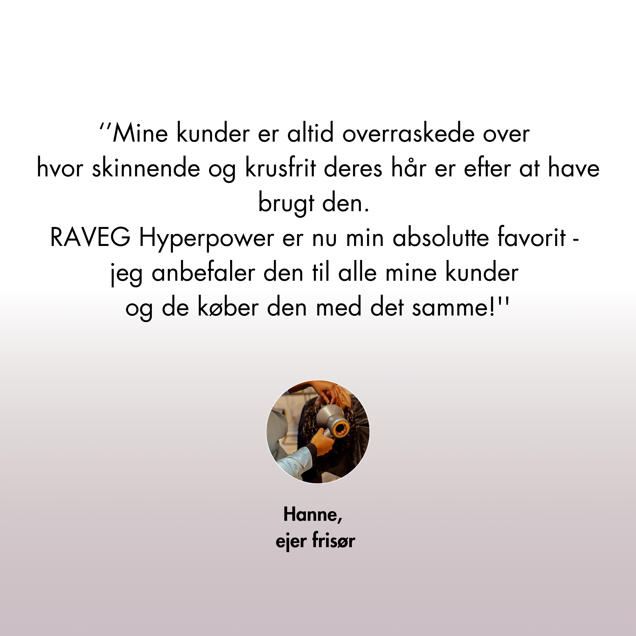 RAVEG Hyperpower ® White - Hårtørrer