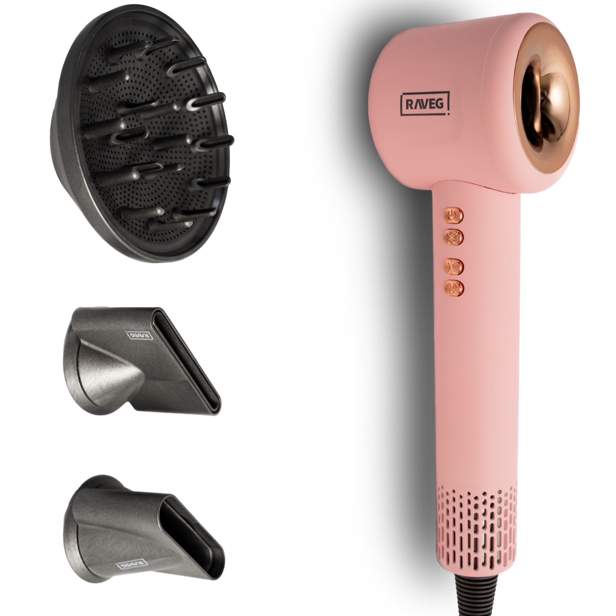RAVEG Hyperpower ® Pink - Hårtørrer