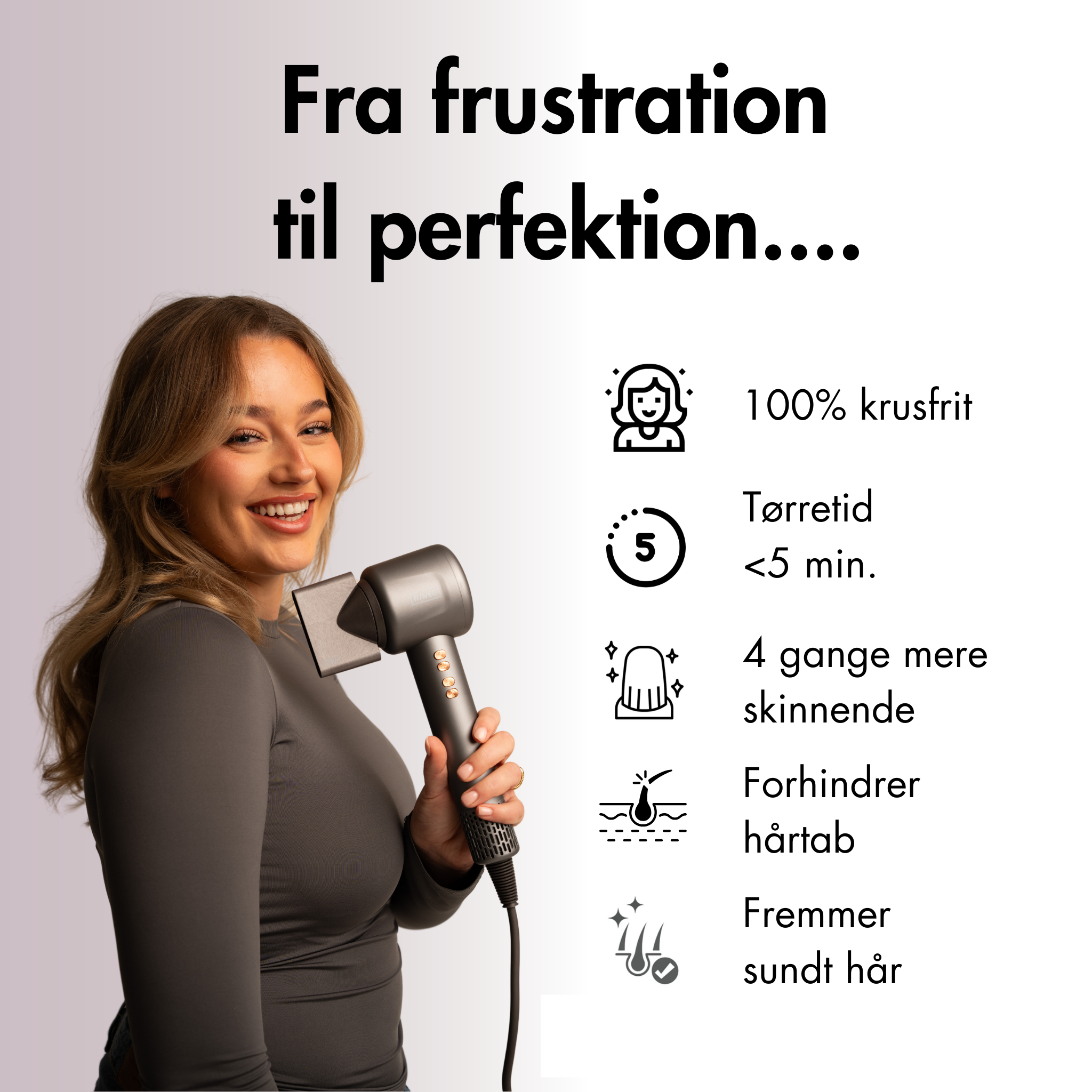 RAVEG Hyperpower ® White - Hårtørrer